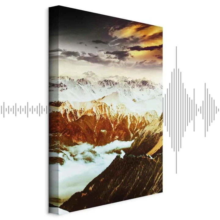 Obraz - Miedziane góry (1-częściowy) pionowy