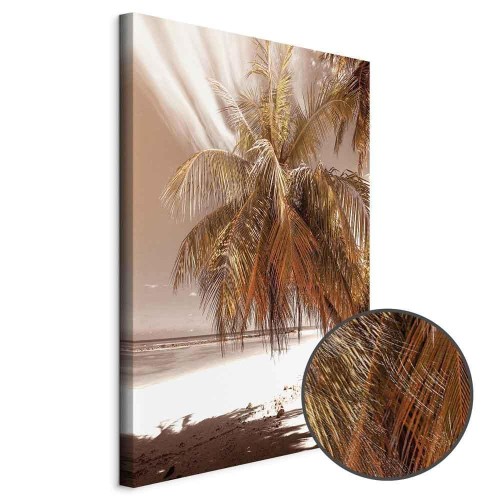 Obraz - Palmowy cień (1-częściowy) pionowy