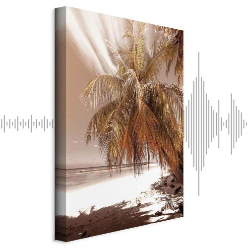 Obraz - Palmowy cień (1-częściowy) pionowy