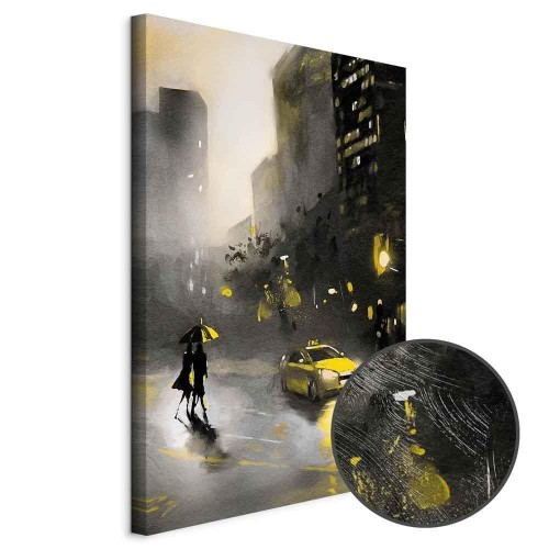Obraz - Blask miasta (1-częściowy) pionowy