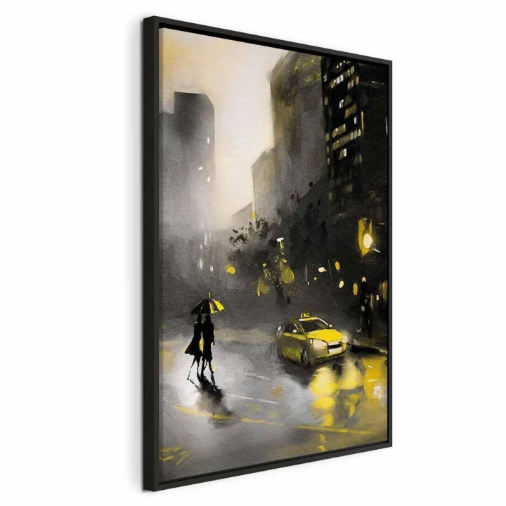 Obraz - Blask miasta (1-częściowy) pionowy