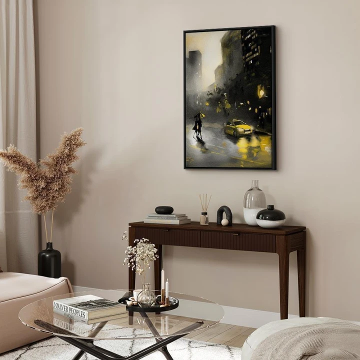 Obraz - Blask miasta (1-częściowy) pionowy