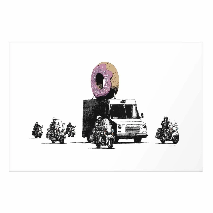 Plakat - Pączkowa policja