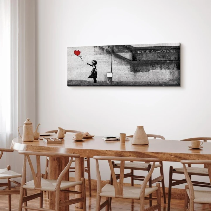 Obraz - Zawsze jest nadzieja (1-częściowy) wąski czerwony