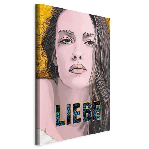 Obraz - Liebe (1-częściowy) pionowy