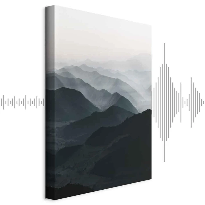 Obraz - Równoległe grzbiety (1-częściowy) pionowy