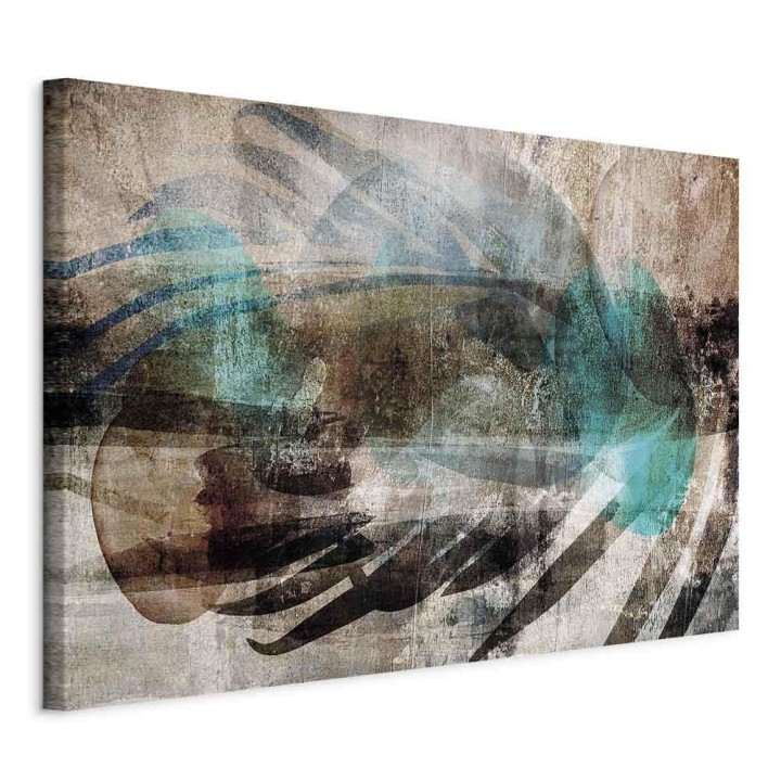 Obraz - Abstrakcyjny pióropusz (1-częściowy) szeroki