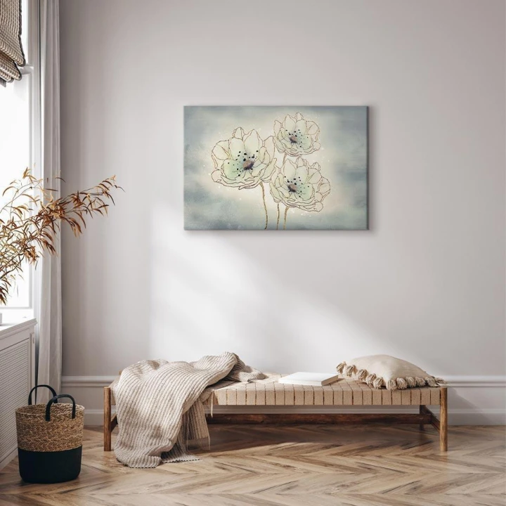 Obraz - Kwiaty oceanu (1-częściowy) szeroki