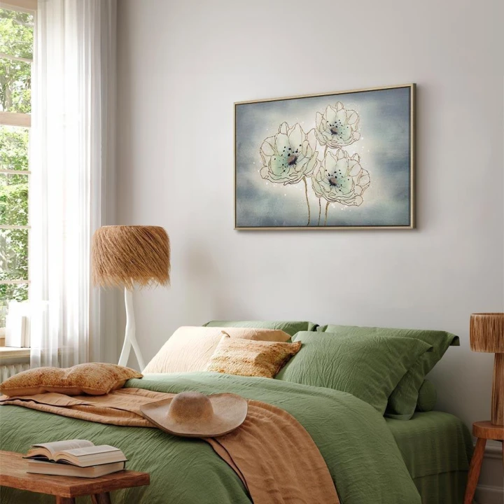 Obraz - Kwiaty oceanu (1-częściowy) szeroki