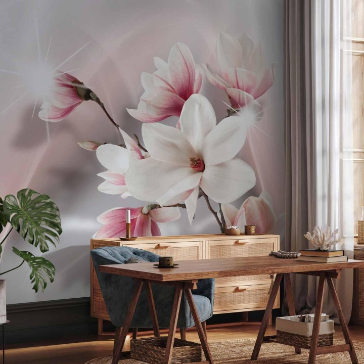 Fototapeta - Białe magnolie