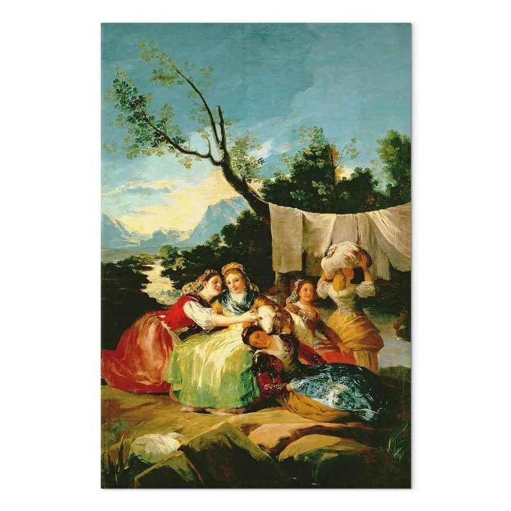 Obraz - Francisco Goya – Praczki