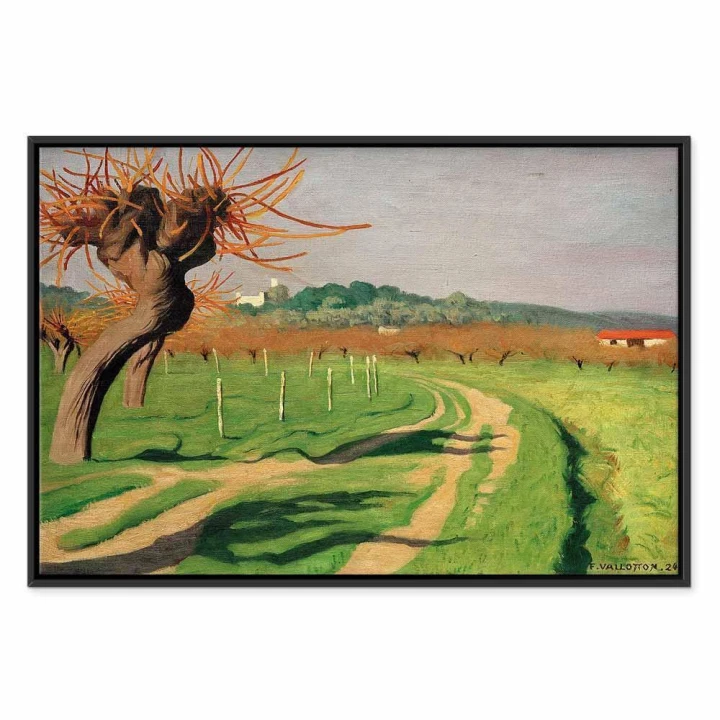 Obraz - Félix Vallotton – Dolina Cagne