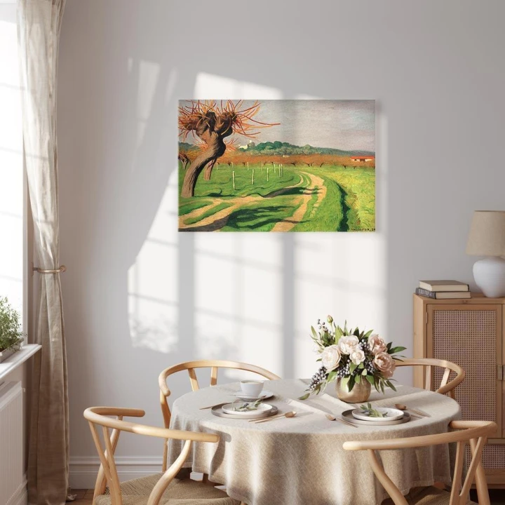 Obraz - Félix Vallotton – Dolina Cagne