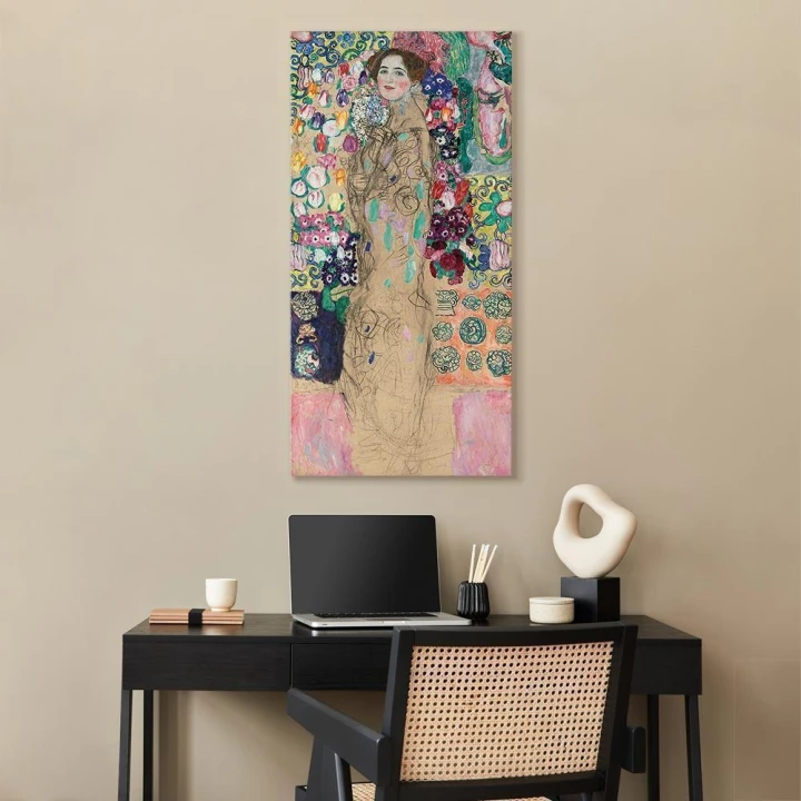 Obraz - Gustav Klimt – Portret Rii Munk III