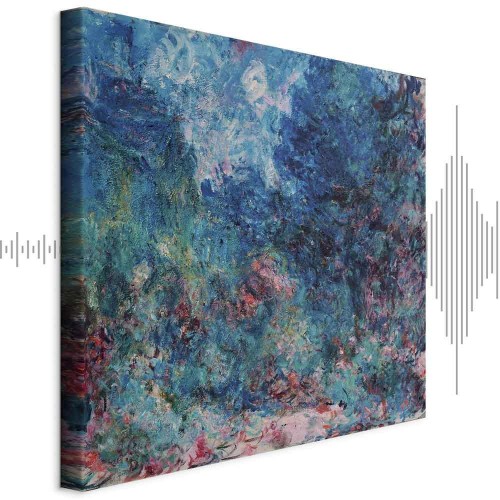 Obraz - Claude Monet – Dom artysty widziany z ogrodu różanego