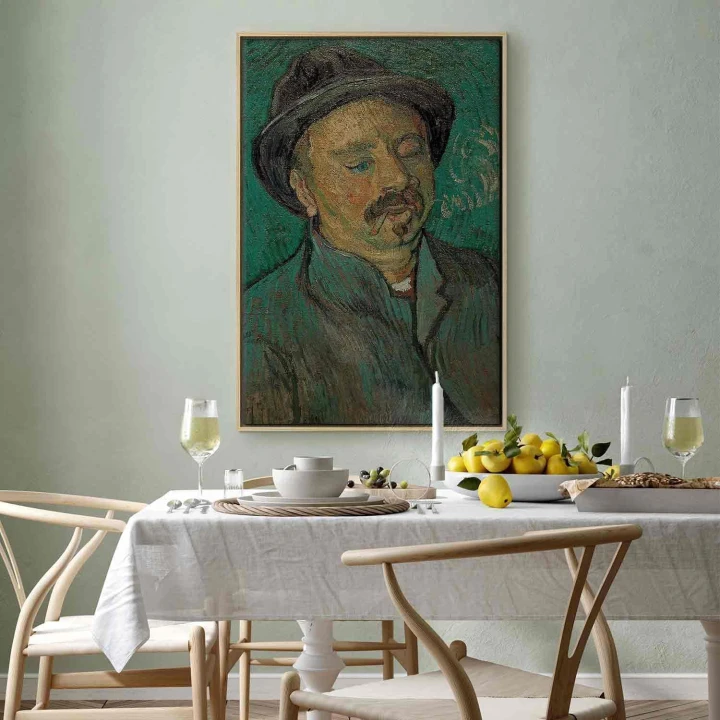 Obraz - Vincent Van Gogh – Portret jednookiego mężczyzny