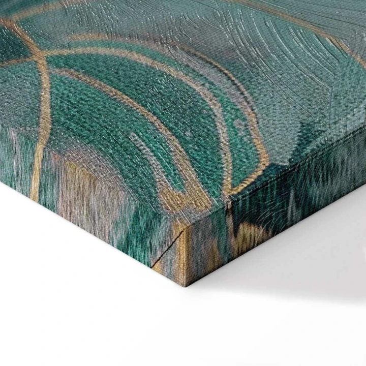 Obraz - Gobelinowy wzór z łąką i kwiatami kilim z wiosennym motywem