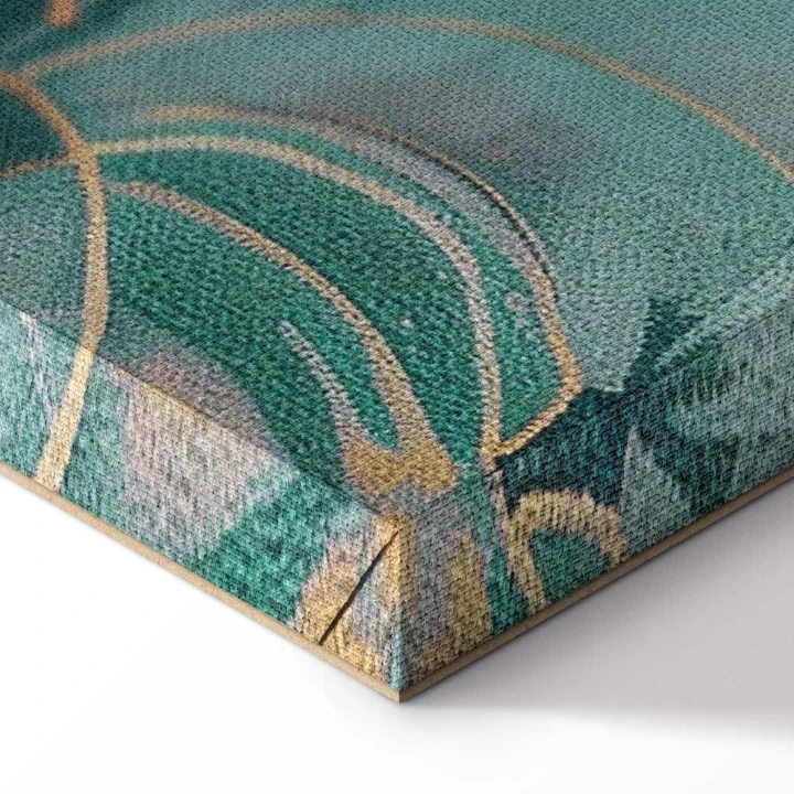 Obraz - Gobelinowy wzór z łąką i kwiatami kilim z wiosennym motywem