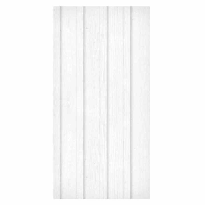Tapeta - Pionowe Linie - białe tło z delikatnym wzorem drewna w pionie