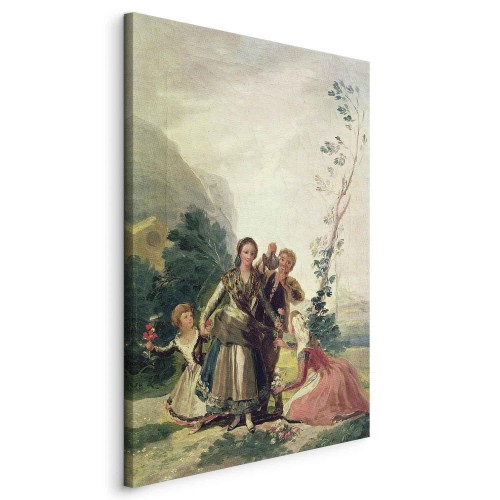 Obraz - Francisco Goya – Wiosna czyli sprzedawca kwiatów