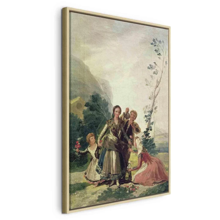 Obraz - Francisco Goya – Wiosna czyli sprzedawca kwiatów