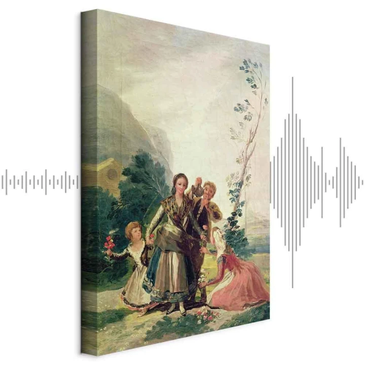 Obraz - Francisco Goya – Wiosna czyli sprzedawca kwiatów