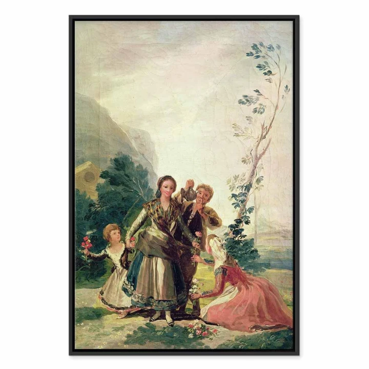 Obraz - Francisco Goya – Wiosna czyli sprzedawca kwiatów