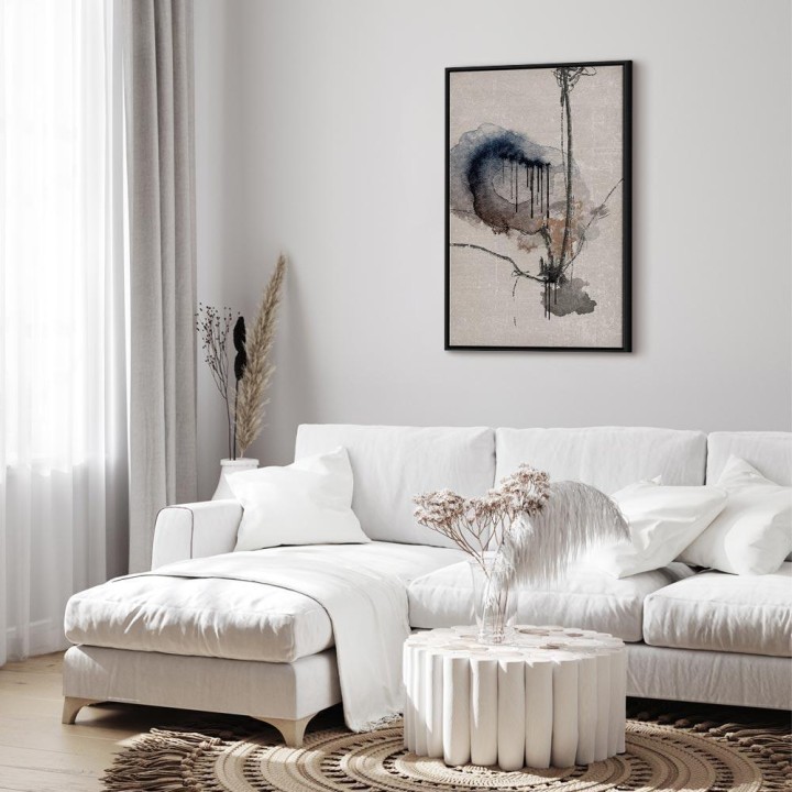 Obraz - Akwarelowe witraże (1-częściowy) pionowy