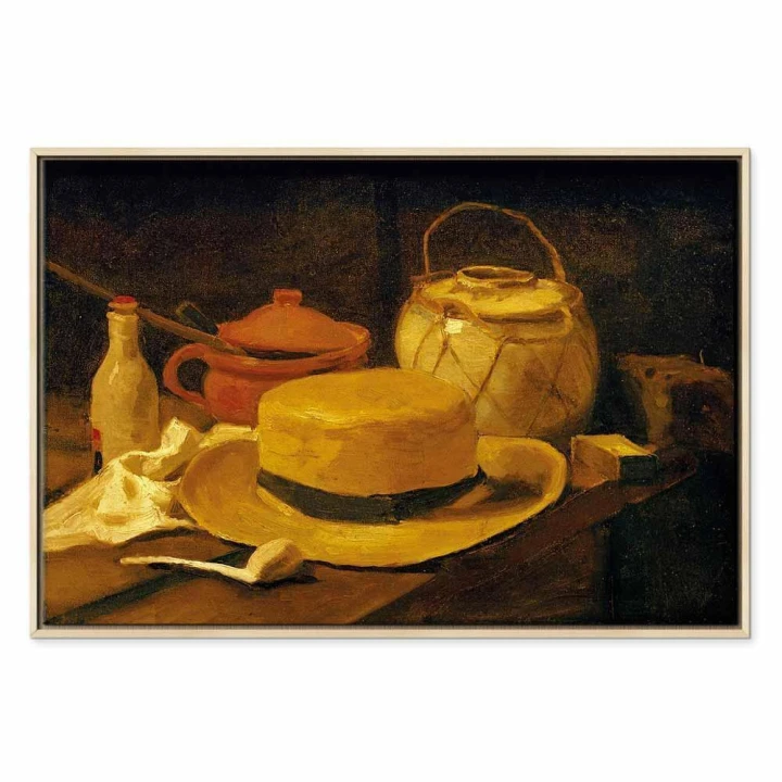 Obraz - Vincent Van Gogh – Martwa natura z żółtym słomkowym kapeluszem