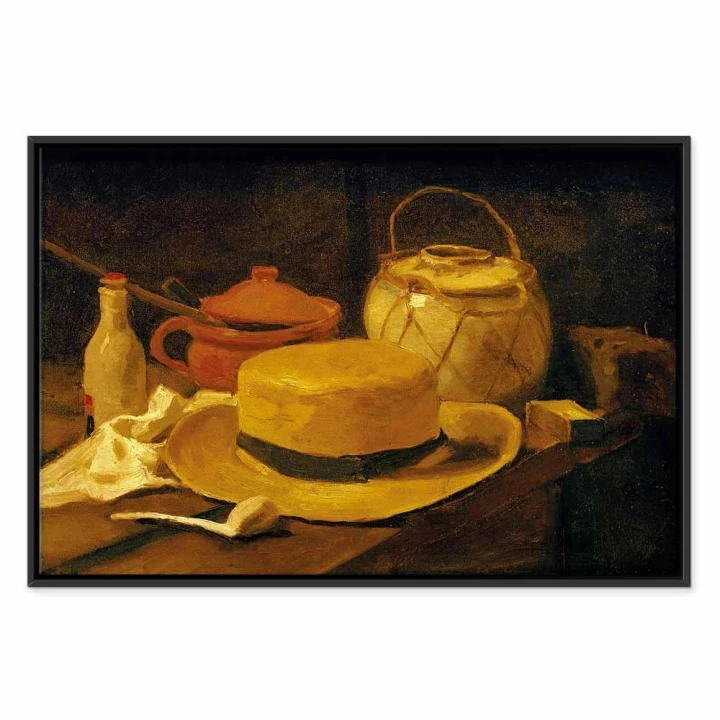 Obraz - Vincent Van Gogh – Martwa natura z żółtym słomkowym kapeluszem