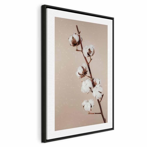 Obraz - Miękkość bawełny (1-częściowy) pionowy