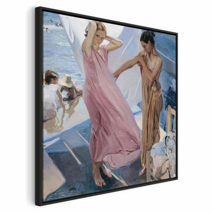 Obraz - Joaquín Sorolla y Bastida – Po kąpieli, Walencja