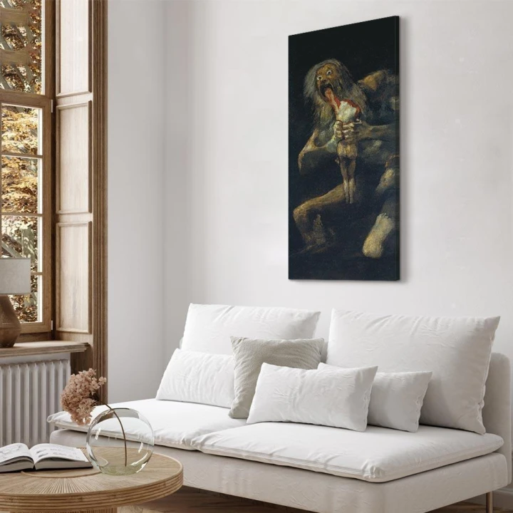 Obraz - Francisco Goya – Saturn pożerający własne dzieci
