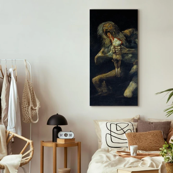 Obraz - Francisco Goya – Saturn pożerający własne dzieci