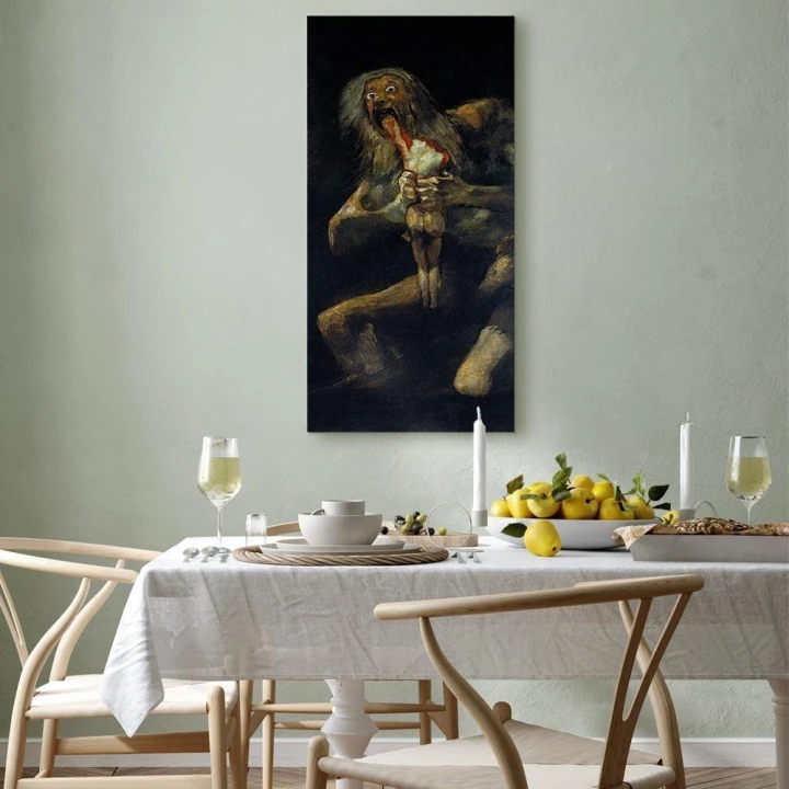 Obraz - Francisco Goya – Saturn pożerający własne dzieci