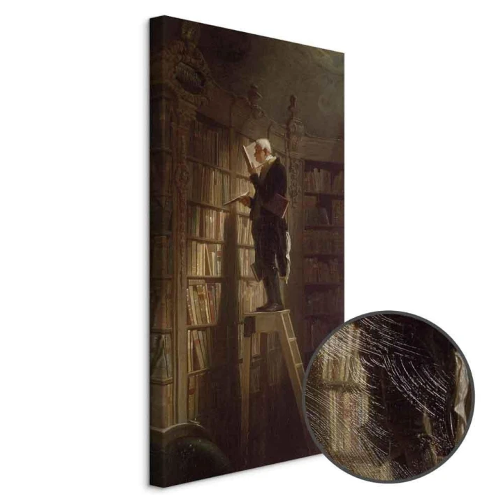 Obraz - Carl Spitzweg – Bibliotekarz