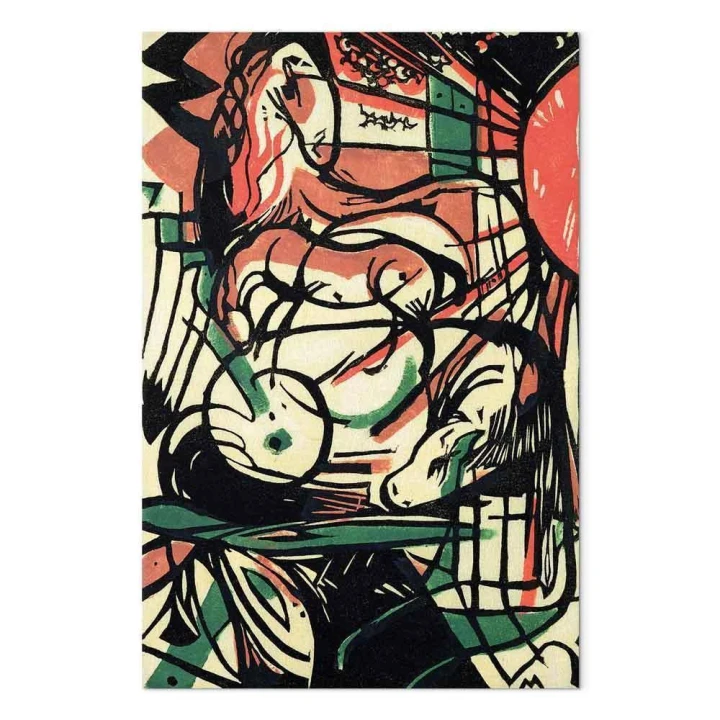 Obraz - Franz Marc – Narodziny konia