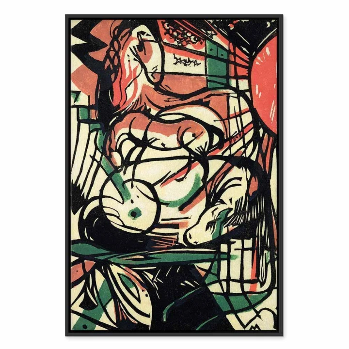 Obraz - Franz Marc – Narodziny konia