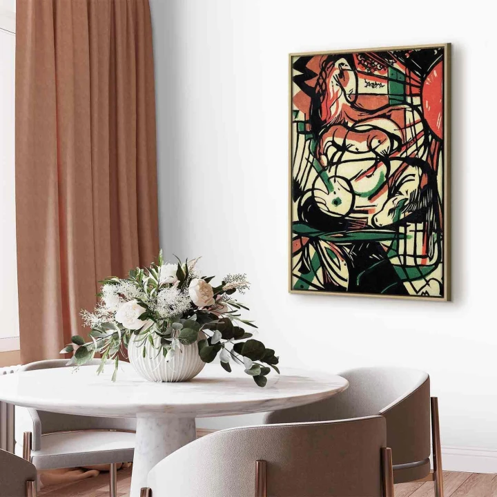 Obraz - Franz Marc – Narodziny konia