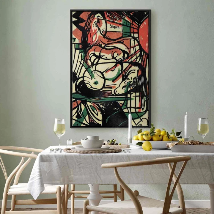 Obraz - Franz Marc – Narodziny konia