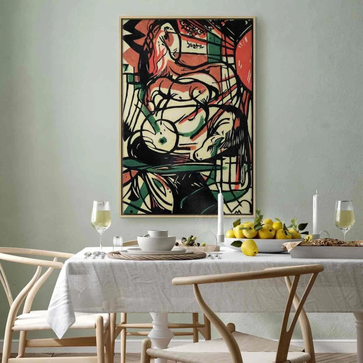 Obraz - Franz Marc – Narodziny konia