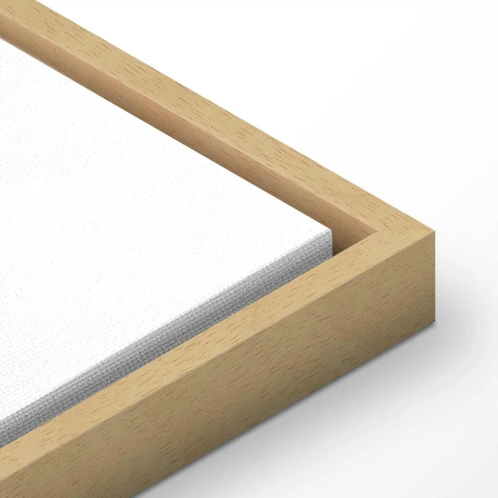 Obraz - Bajeczna galaktyka - Fazy księżyca w odcieniach żółci wśród gwiazdek w barwach beżu i popielu z gwiezdnym pyłem