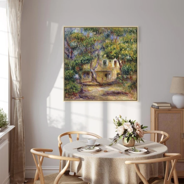 Obraz - Pierre-Auguste Renoir – Farma w Les Collettes