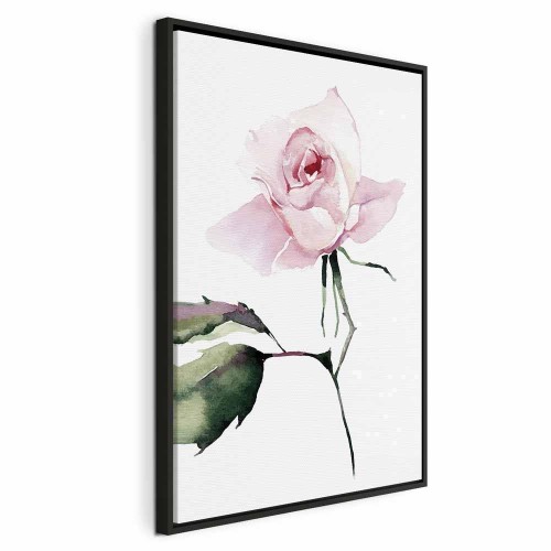 Obraz - Samotna róża (1-częściowy) pionowy