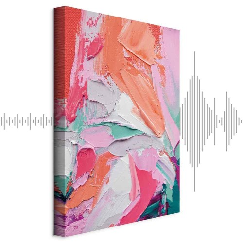 Obraz - Energetyczne Barwy - abstrakcyjna kompozycja z intensywnymi kolorami