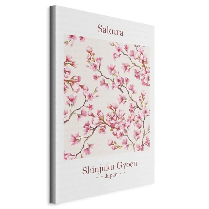 Obraz - Sakura (1-częściowy) pionowy