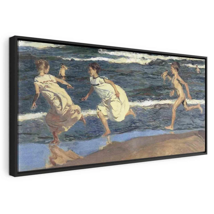 Obraz - Joaquín Sorolla y Bastida – Bieg wzdłuż plaży