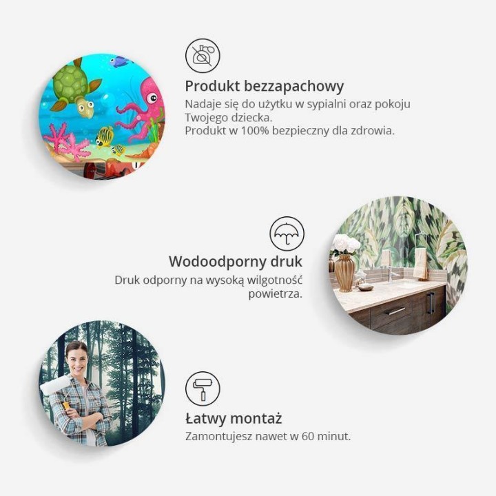 Fototapeta - Abstrakcja - kształty - soczysty żółty i fioletowo różowy