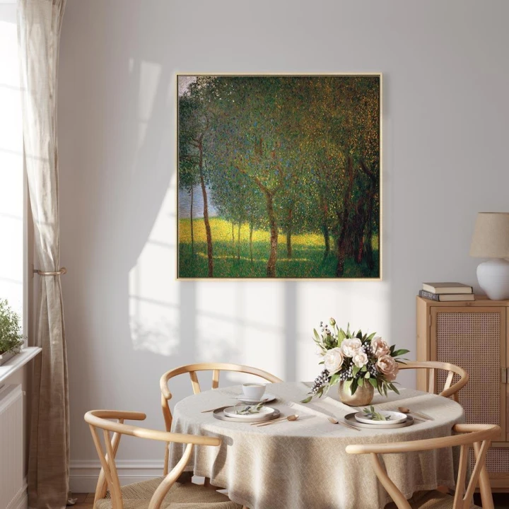 Obraz - Gustav Klimt – Drzewa owocowe w Attersee