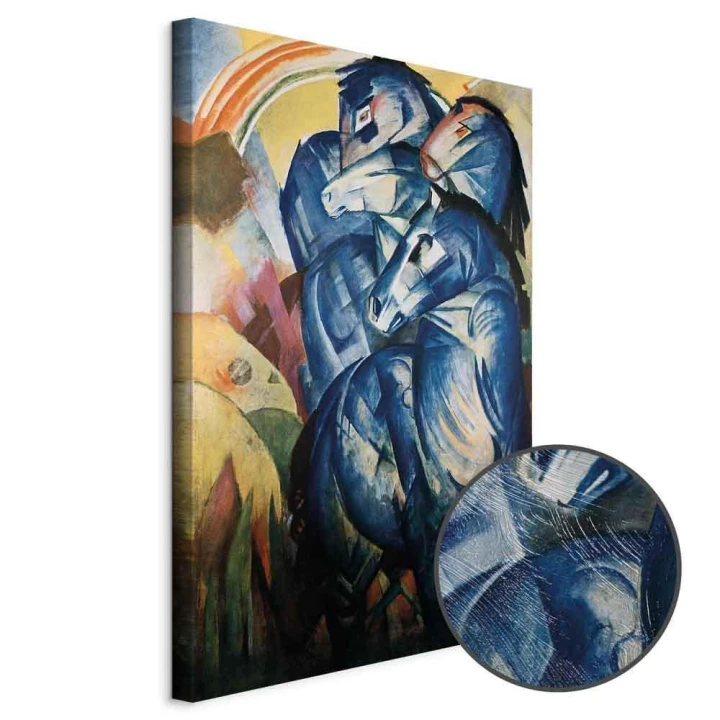 Obraz - Franz Marc – Wieża niebieskich koni